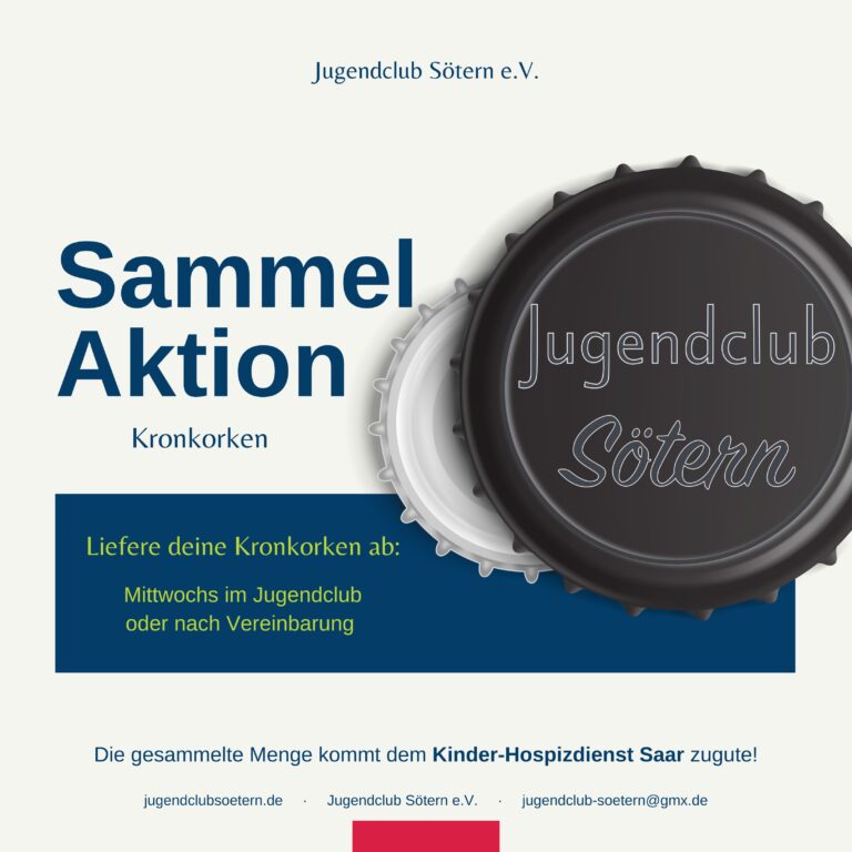 Kronkorken Sammelaktion