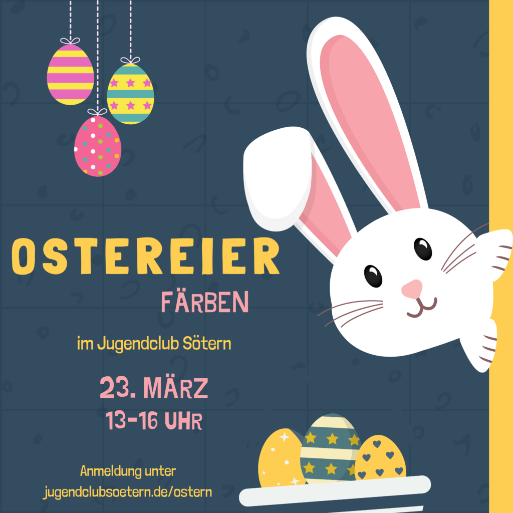 Werbeplakat für den Oster-Kindertag 2024